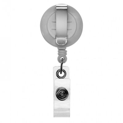 BOLSA SABLON 1104 YOYO RETRACTIL GRIS 10 PZ GRIS