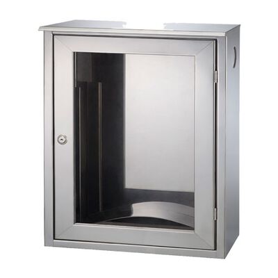 GABINETE EXTINFLAM DE ACERO INOXIDABLE ACABADO ESPEJO SOBREPONER PMANGUERA DE 30 M