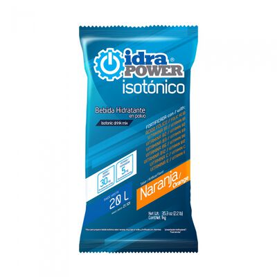 POLVO PPREPARAR BEBIDA HIDRATANTE IDRAPOWER NARANJA 1 KG
