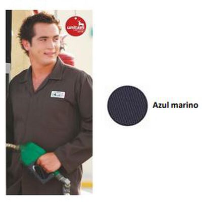 BATA 100% ALGODON 3/4 MANGA LARGA AZUL MARINO C/BOLSA T-36