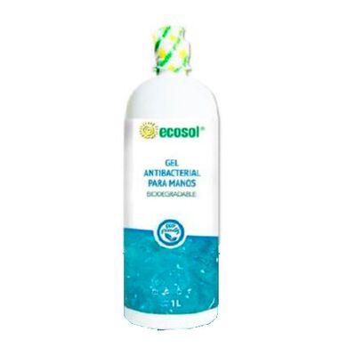 GEL ANTIBACTERIAL ECOSOL ECO-ES-GAPM1 P/MANOS 1 L TRANSPARENTE