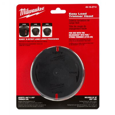 CABEZAL MILWAUKEE 49162714 DE CORTADOR DE FACIL CARGA