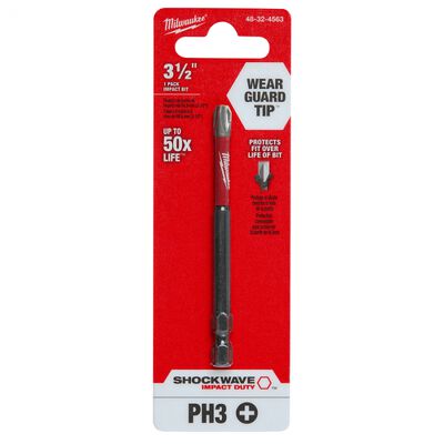 PUNTA MILWAUKEE 48324563 PHILLIPS PH3 312IN