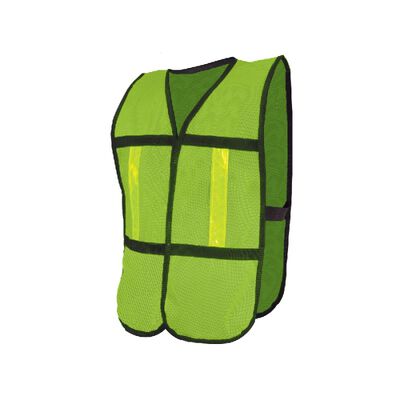 CHALECO JYRSA SR1010VCRL VERDE CCINTA REFLEJANTE UNITALLA