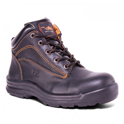Zapato Vallen Hardworker Borcegui Negro CC Acero Suela de Pu T8