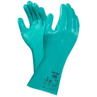 GUANTE ANSELL SOL-KNIT NITRILO RESISTENTE QUIM 14 IN T-