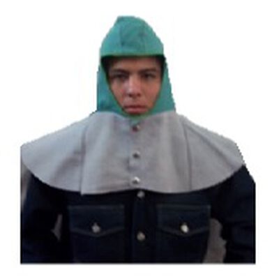 Escafandra Ignifuga Tela Banox Verde de 10 Oz C3 Broches Metalicos Frontal TL