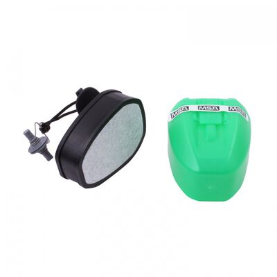 RESPIRADOR MSA MINISCAPE P5 MIN CON BOQUILLA Y CLIP PARA NARIZ