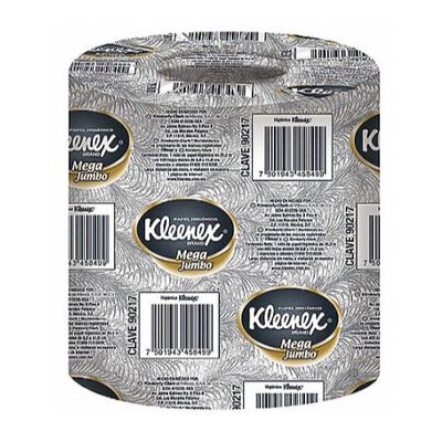 Papel Higienico Kleenex 90548 Tradicional Blanco de Hoja Doble Rollo C400 Hojas