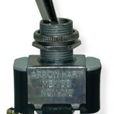 Interruptor Arrow Hart Wd82600  1p1t (SiNo) Palanca 15a 1224v Cd 15a 125v10a 250v Ca