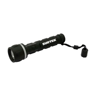 LINTERNA SURTEK LA32AA ANTIIMPACTO 3 LED 2 AA