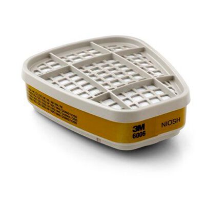 CARTUCHO 3M 6006  MULTIPROPOSITO PGASES ACIDOS Y VAPORES ORGANICOS ALTURA 3.4IN
