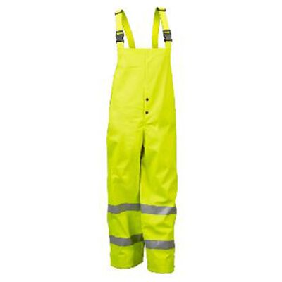 PANTALON LAKELAND IMPERMEABLE DE POLIURETANOALGODON FR AMARILLO ATPV 16.3 CALCM2 CPECHERA Y CINTAS REFLEJANTES T2XL