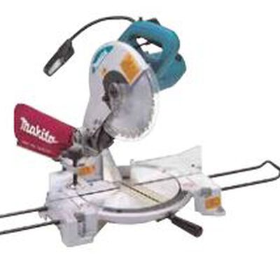 SIERRA DE INGLETE MAKITA COMPUESTA 1650 W 255260 MM 4600 RPM CORTE IZQ.45 CLUZ FRENO BOLSA PPOLVO