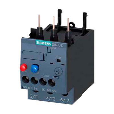 RELE DE SOBRECARGA SIEMENS 3RU21261JB0 DE 7 A 10 A PPROTECCION DE MOTORES TAMAÑO S0