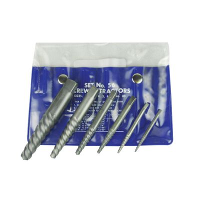JUEGO DE EXTRACTORES DE TORNILLO CLEVELAND 15A C6 PZAS