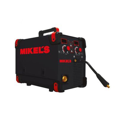 SOLDADORA MIKELS SOLMIG200I MICRO ALAMBRE Y ELECTRODO INVERTER 200 AMP