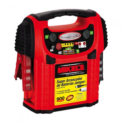 ARRANCADOR DE BATERIAS MIKELS BAT-120R JUMPER 900 AMP