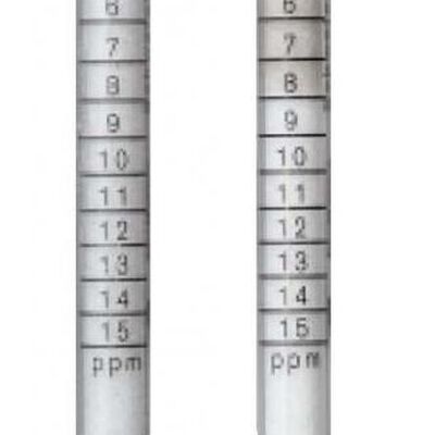 TUBO DETECTOR DRAEGER PACIDO SULFHIDRICO 0.5A DE 0.515 PPM C10 PZAS
