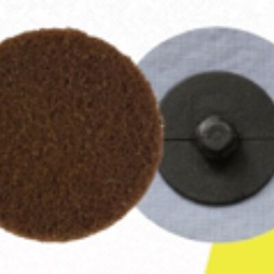 DISCO DE FIBRA SINTETICA KLINGSPOR DE CAMBIO RAPIDO SERIE QR NWA MARRON MEDIANA DE 2 IN