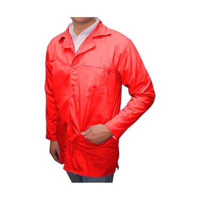 BATA ESTATEC CORTA NARANJA 66% POLIESTER 32% ALGODON 2% F.C CUELLO SPORT C3 BOLSAS T2XL