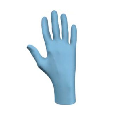 Guante Desechable Showa 100% de Nitrilo Azul Libre de Talco TXl