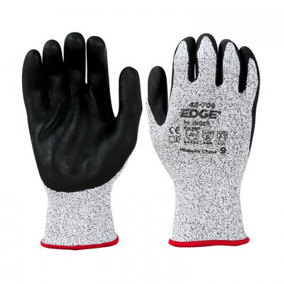 GUANTE ANSELL EDGE DE FIBRA DE VIDRIOHDPENYLON CRECUBRIMIENTO DE NITRILO T7