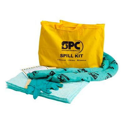 KIT ABSORBENTE BRADY PARA DERRAMES DE MATERIALES PELIGROSOS HAZWIK ECONOMICO