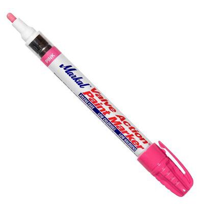 Marcador Markal Valve Action Pintura Rosa Punto Medio 3 Mm Pieza