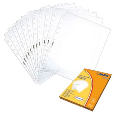 PROTECTORES MAE PH100A DE HOJAS ANTIRREFLEJANTES TAMANO CARTA CAJA CON 100 PZAS