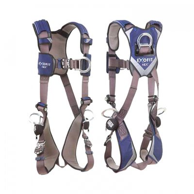 ARNES DBI SALA EXOFIT NEX TIPO CHALECO CON ANILLOS D LATERALES FRONTAL Y POSTERIOR CONECTORES RAPIDOS PARA PIERNAS TM
