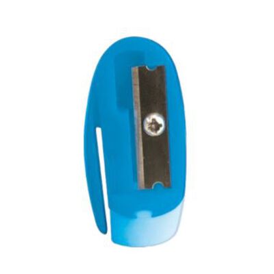 SACAPUNTAS MAE SK48 CON SUJETADOR INTEGRADO KLIPI BOTE CON 48 PIEZAS