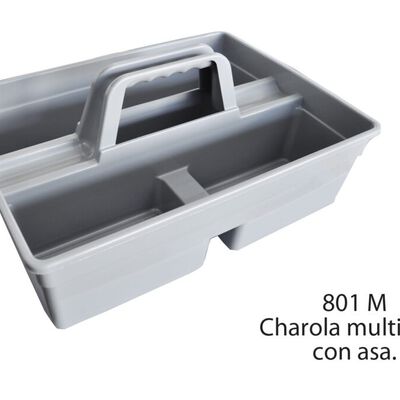 CHAROLA SABLON 801M MULTIUSOS C ASA GRIS