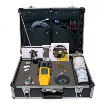 KIT DETECTOR MULTIGAS BW TECHNOLOGIES GASALERT MAX XT II PESPACIOS CONFINADOS % LEL O2 H2S CO