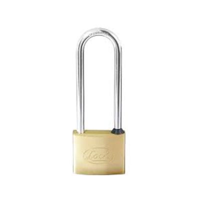 CANDADO LOCK L20X30EB DE LAT&Oacute;N EXTRA LARGO LLAVE EST&Aacute;NDAR 30MM