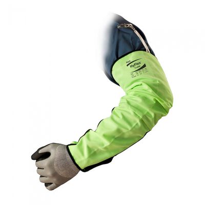 MANGA ANSELL HYFLEX ANSELL DE NYLON POLIESTER Y FIBRA DE VIDRIO AMARILLOVERDE FLUORESCENTE UNITALLA