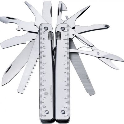 MULTIHERRAMIENTA VICTORINOX SWISSTOOL 3.0327.N CTIJERA FUNDA NYLON 27 USOS