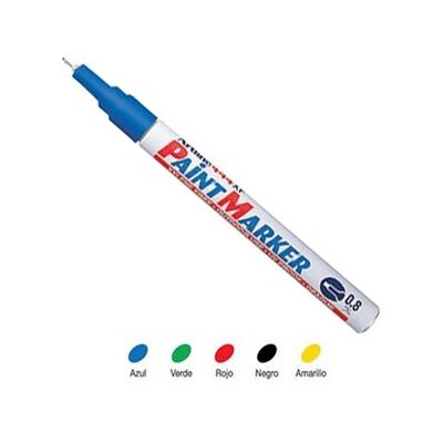 MARCADOR DE PINTURA ARTLINE EK44A PUNTO FINO PUNTA BALA AZUL
