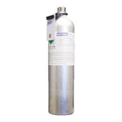 CILINDRO DE CALIBRACION ISC DE ALUMINIO GAS ACIDO SULFHIDRICO H2S 25 PPM DE 58 LT