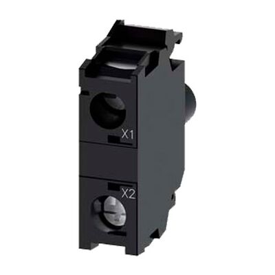 MODULO SIEMENS 3SU14011BH401AA0 DE LED CON LED INTEGRADO ACDC 24240 V VERDE BORNES DE TORNILLO PARA FIJACION EN PLACA FRONTAL