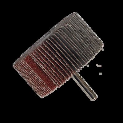 RUEDA AUSTROMEX 2626 FLAP CHIPCUT CON VASTAGO GRANO 120 TIPO LP DIMENSION 75X38X6.4 ESPECIFICACION A120 EASY CUT #