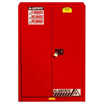 GABINETE JUSTRITE IGNIFUGO ROJO 45 GAL