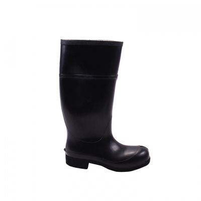 BOTA GALGO INDUSTRIAL DE HULE NEGRO C/C ACERO T-8