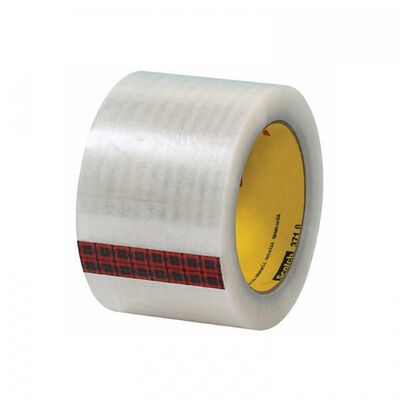 CINTA DE EMPAQUE 3M MI900101970 371T DE USO INDUSTRIAL TRANSPARENTE 72 MM X 100 M