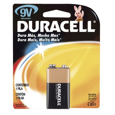 PILA DURACELL MN1604 ALCALINA 9V