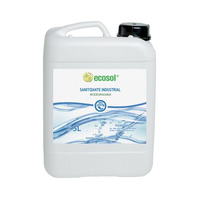 SANITIZANTE INDUSTRIAL ECOSOL GARRAFA DE 5 L