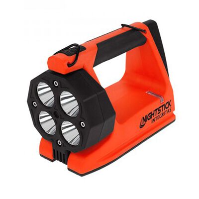 LAMPARA DE MANO NIGHTSTICK A PRUEBA DE EXPLOSION ROJO RECARGABLE LED DE 1750 LUMENES