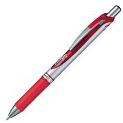 BOLIGRAFO PENTEL BL77B ENERGEL RETRACTIL DELUXE 07MM ROJO
