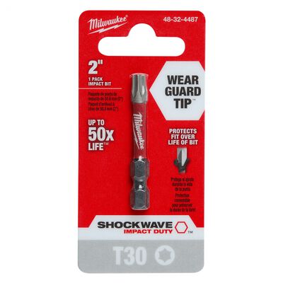 PUNTA MILWAUKEE 48324487 TORX T30 X2IN