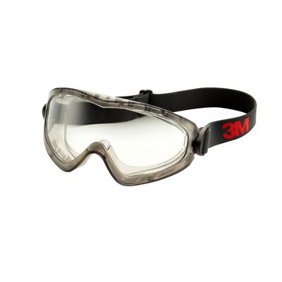 GAFAS DE SEGURIDAD 3M GG2891SGAF DE POLICARBONATO MICA CLARA VENTILACION INDIRECTA RECUBRIMIENTO ANTIRAYADURA Y ANTIEMPANO CON BANDA ELASTICA